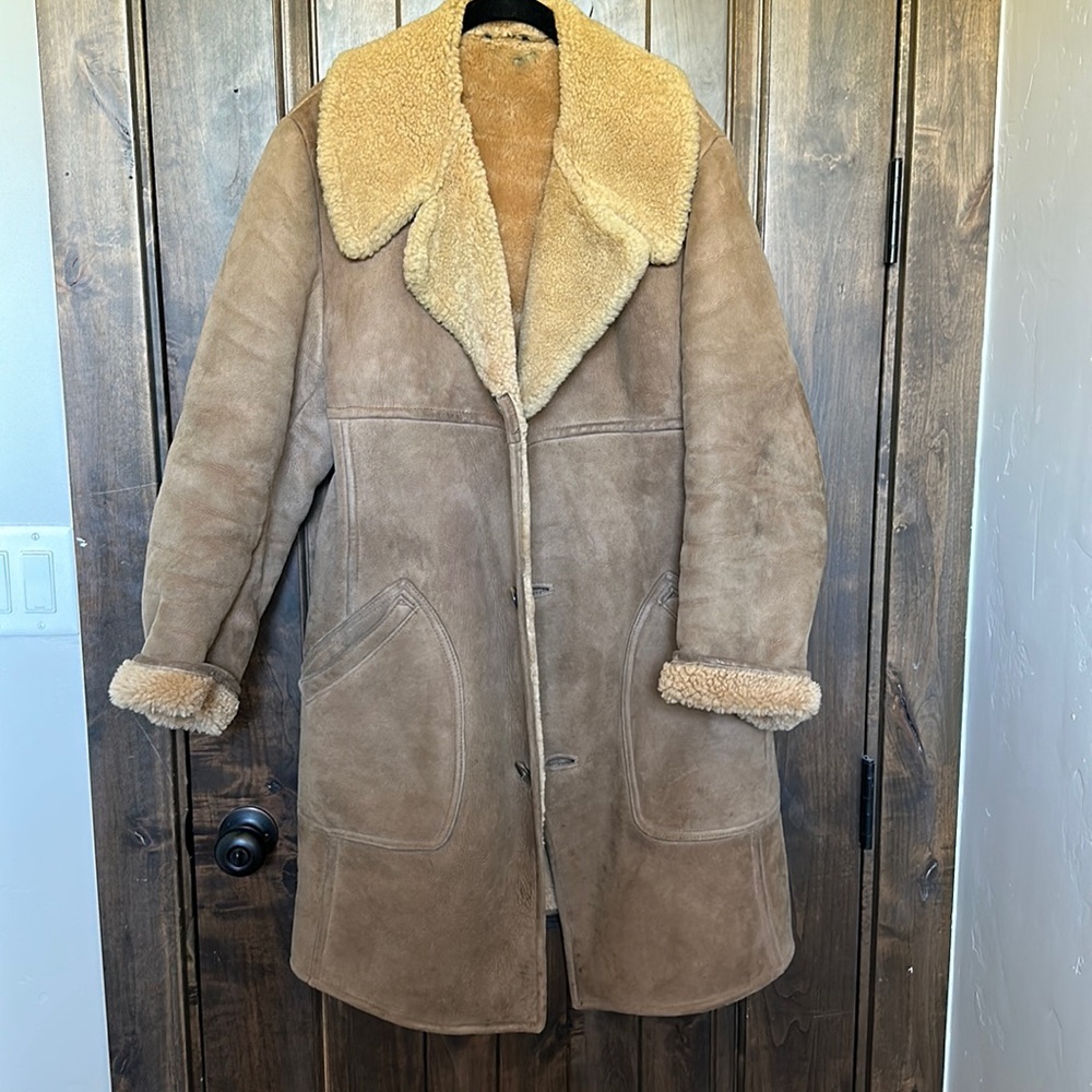 VTG suede coat